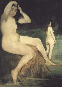 Baigneuses en Seine (mk40) Edouard Manet